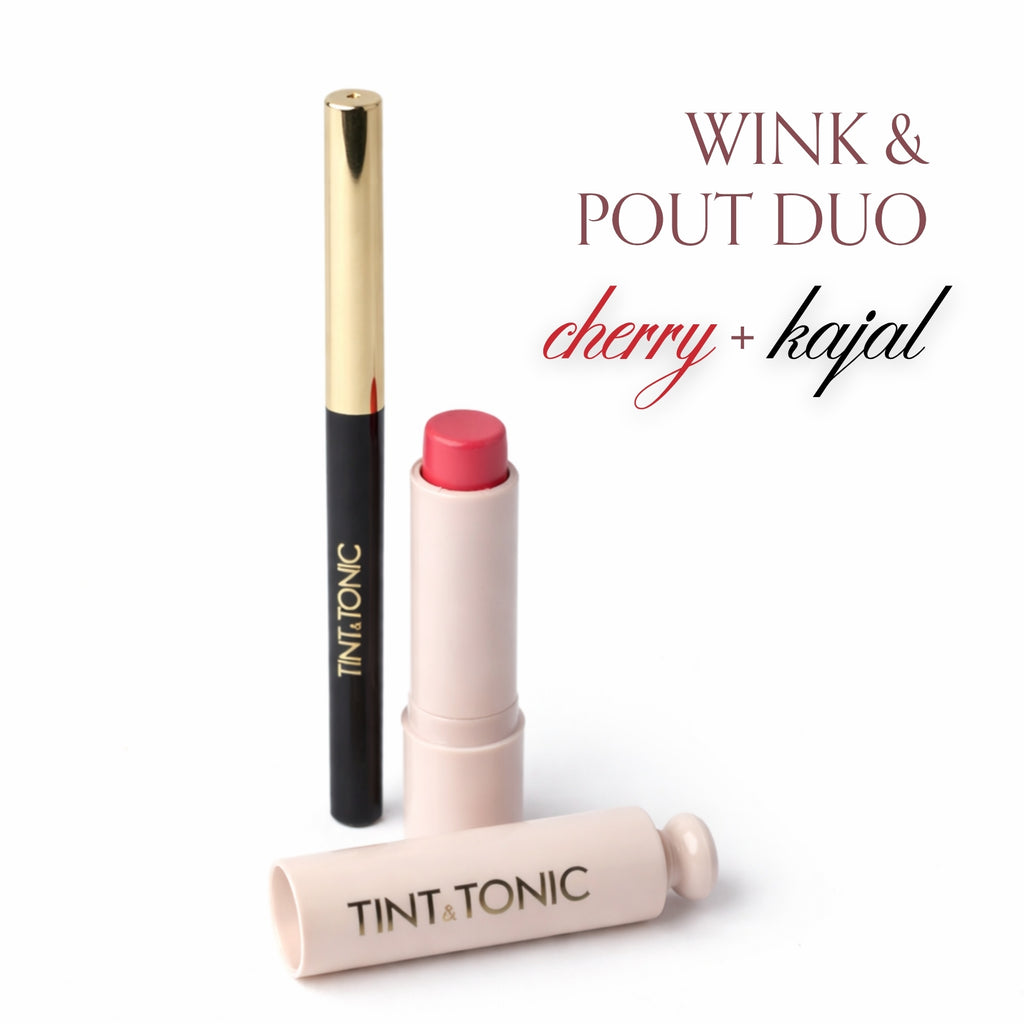 Combo 3: Kajal + Lip Balm