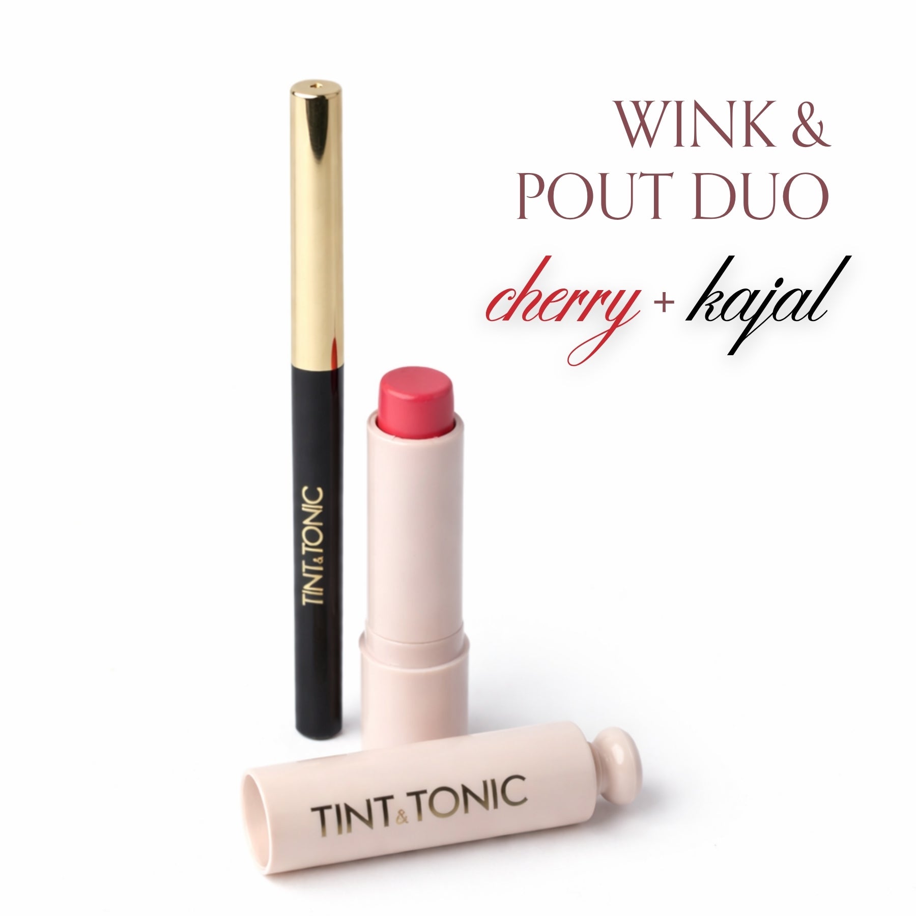 Combo 3: Kajal + Lip Balm
