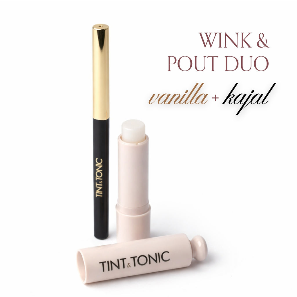 Combo 3: Kajal + Lip Balm