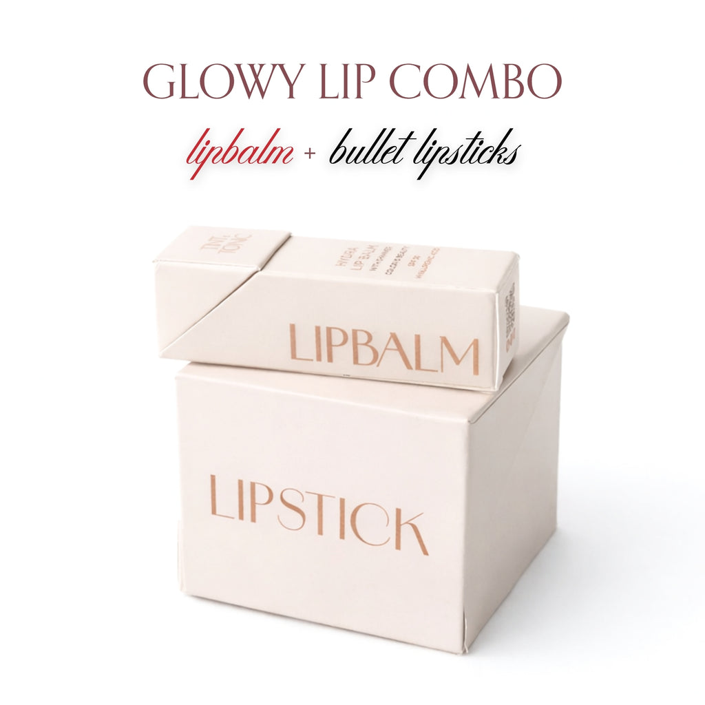 Combo 4: Metalizing Bullet Lipstick (Mini) – Pack of Four + Lip Balm