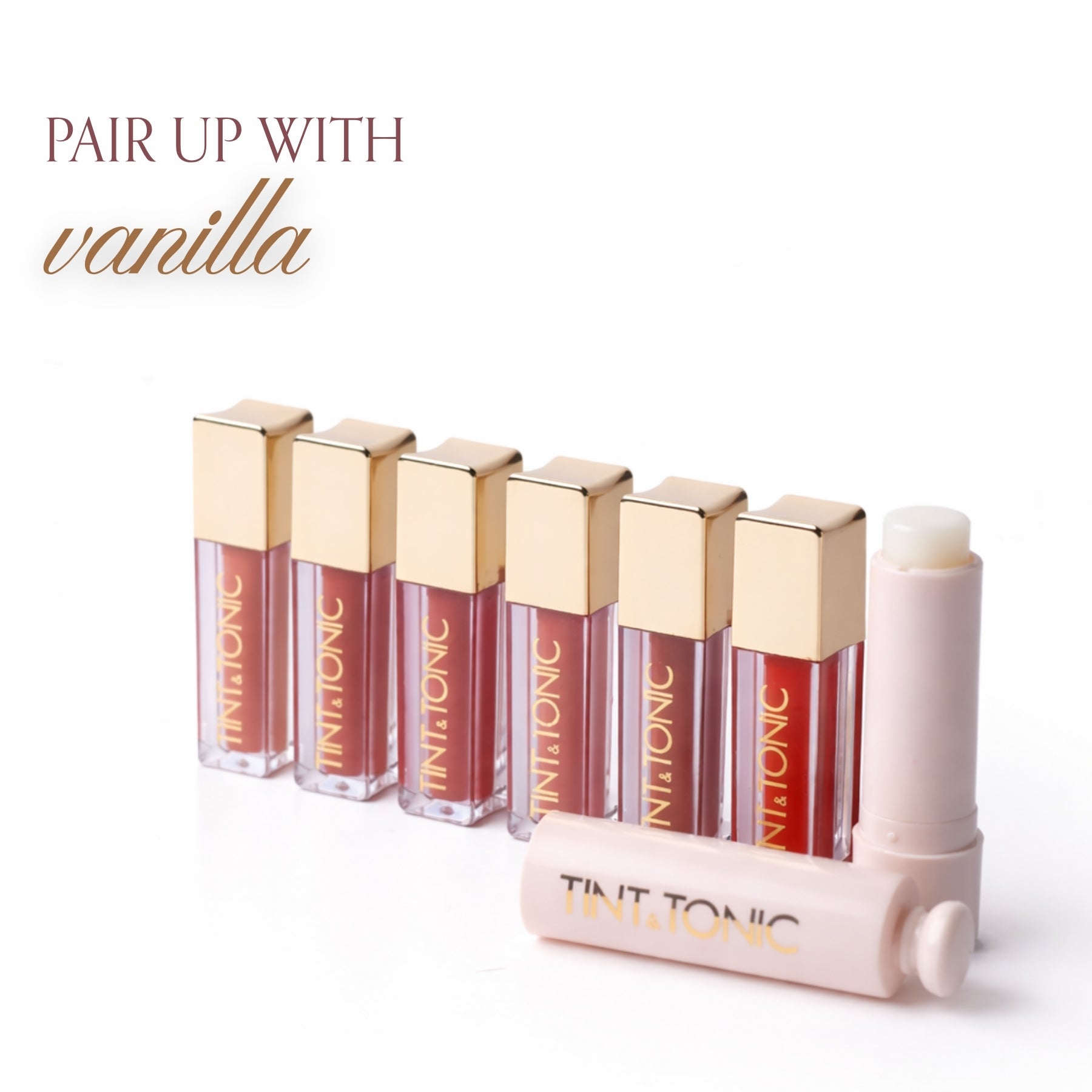 Combo 5: Superstay Liquid Lipstick (Mini) – Pack of Six + Lip Balm