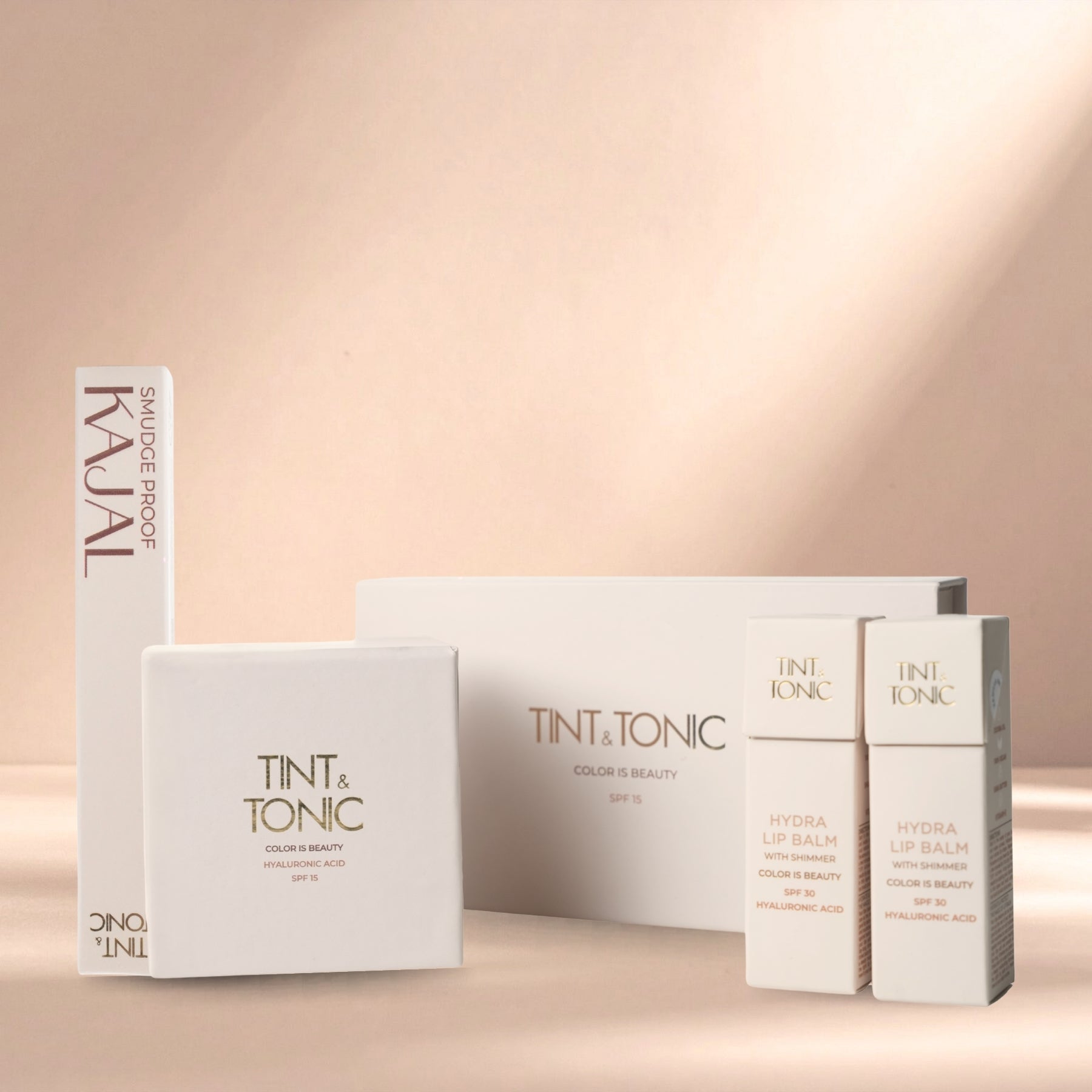 Combo 1 : Lipsticks + Kajal + Lip Balm